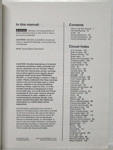 1983 Honda Prelude Electrical Troubleshooting Service Manual