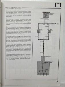 1983 Honda Prelude Electrical Troubleshooting Service Manual