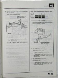 1984 Honda Accord Service Shop Repair Manual