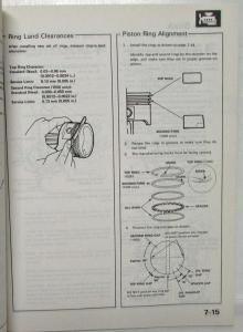 1984 Honda Civic 1.3 & 1.5 Service Shop Repair Manual