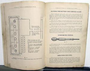 1915 Cadillac Type 51 Owners Operator Manual Original Care & Op Instructions