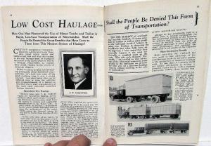 1933 March Ed Power Wagon Motor Truck Industry Trade Magazine Studebaker Engine