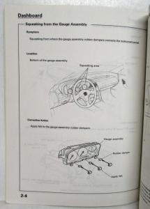 1988 Honda Prelude Model Series Noise Control Repair Service Manual