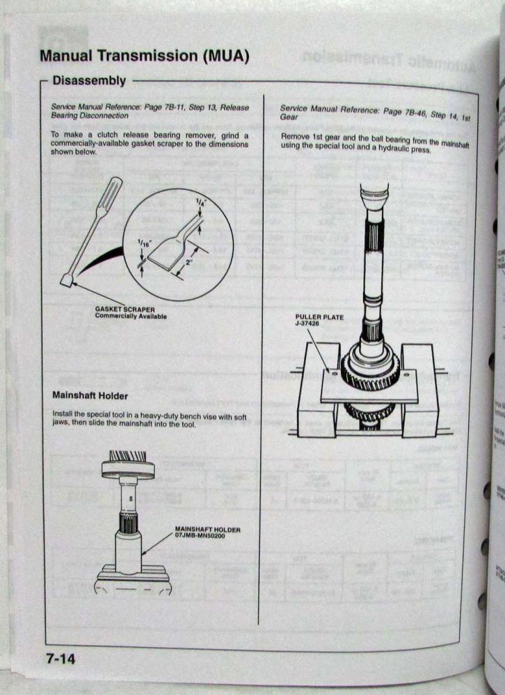 1998 honda passport owners manual