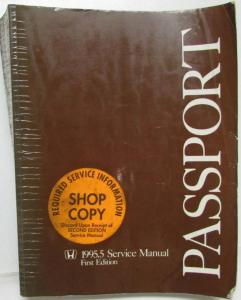 1995.5 Isuzu GMC Chevrolet Forward Tiltmaster Service Manual NPR/W4 EFI-Gas