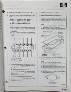 1996 Honda Civic del Sol Service Shop Repair Manual