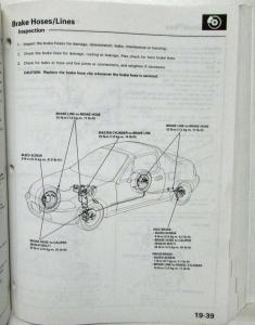 1996 Honda Civic del Sol Service Shop Repair Manual