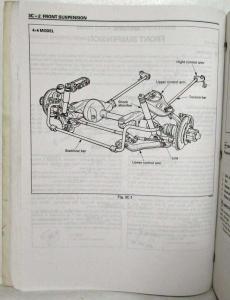 1997 Honda Passport Service Shop Repair Manual - Isuzu Rodeo