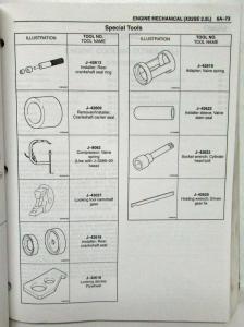 1998 Honda Passport Service Shop Manual - Fuel & Emissions - Contents & Index