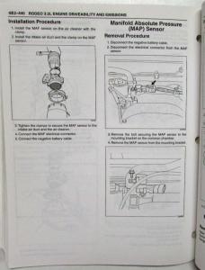 1998 Honda Passport Service Shop Manual - Fuel & Emissions - Contents & Index