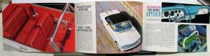 1962 Chevrolet Corvair Monza Convertible Spyder Sales Folder Original