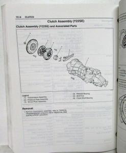 2002 Honda Passport Service Shop Repair Manual - Isuzu Rodeo