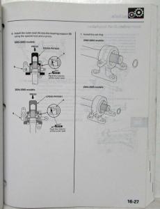 2002-2005 Honda Civic Hatchback Service Shop Repair Manual