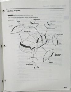 2006 Honda Ridgeline Truck Body Repair Service Manual