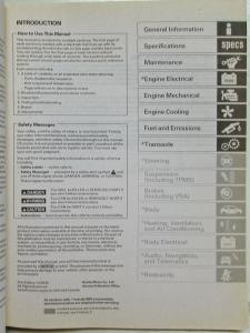 2010 Honda Accord Crosstour Service Shop Repair Manual 2 Vol Set