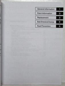 2012 Honda Civic Body Repair Service Manual