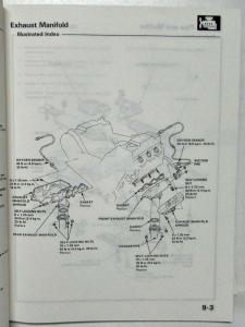 1987 Acura Legend Coupe Service Shop Repair Manual