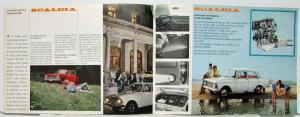 1960-1969? Volga Scaldia Sales Brochure - French Text - Belgian Market