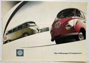 1956 Volkswagen Transporters Sales Brochure