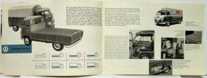 1956 Volkswagen Transporters Sales Brochure