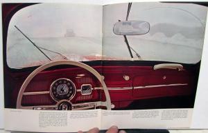 1963 VW What Makes a Volkswagen Color Sales Brochure Beetle Features Specs Orig