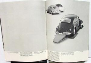 1964 VW What Makes a Volkswagen Black & White Sales Brochure