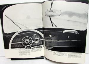 1964 VW What Makes a Volkswagen Black & White Sales Brochure