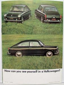 1969 VW Fastback Now Can You See Yourself in a Volkswagen Sales Brochure