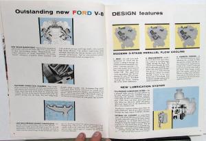 1958 Ford Truck Dealer Sales Brochure Extra Heavy Duty Models New Super Duty V8s