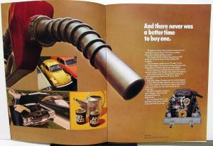 1974 Volkswagen VW Beetles Built Better Than Ever Sales Brochure