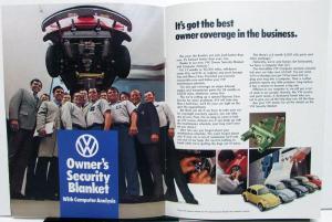 1974 Volkswagen VW Beetles Built Better Than Ever Sales Brochure