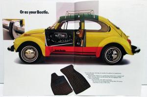 1974 Volkswagen VW Beetles Built Better Than Ever Sales Brochure