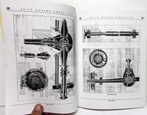 1928 to 1941 Buick Master Chassis Parts List Catalog Book Sedan Coupe Repro