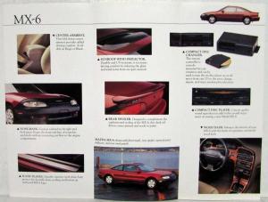 1995 Mazda MX-6 Sports Coupe Accessories Folder