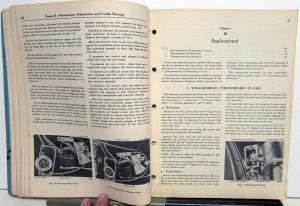 1951 Ford Fordomatic Transmission Dealer Shop Service Repair Manual W/Supplement