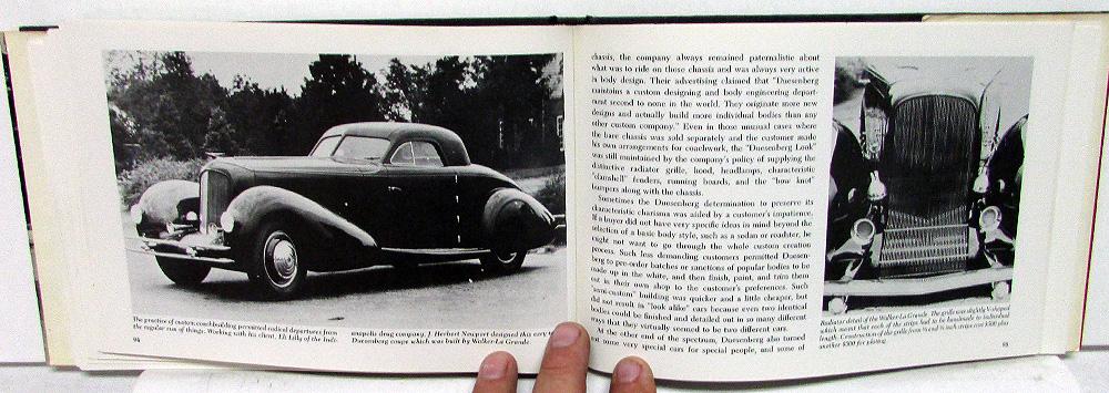 The Duesenberg Revised & Enlarged Edition Hardback Historical Book 1970 ...