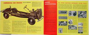 1939 Ford V8 Commercial Cars Panel Truck Pickup Stake Sedan Sales Brochure 4/39