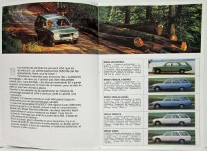 1978-1983? Peugeot 504 Station Wagon Sales Brochure - French Text