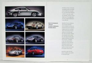 2000 Porsche Les Modeles Sales Brochure - French Text