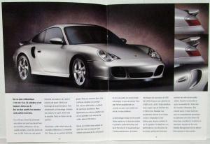 2000 Porsche Les Modeles Sales Brochure - French Text