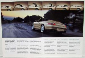 2000 Porsche Les Modeles Sales Brochure - French Text