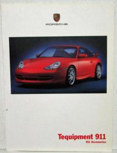 2000 Porsche 911 Tequipment Accessories Sales Brochure