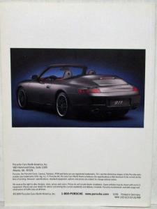 2000 Porsche 911 Tequipment Accessories Sales Brochure