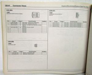 2008 Ford Explorer Sport Trac and Mountaineer Electrical Wiring Diagrams Manual