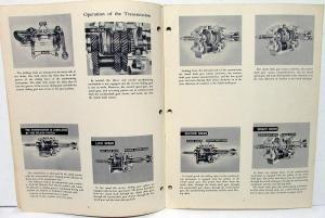 1948 Packard Service Training Program Manual Transmission & Overdrive Repair