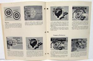 1948 Packard Service Training Program Manual Transmission & Overdrive Repair