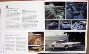 1977 Cadillac Eldorado & Full Line Sales Brochure (2) & Note & Env From Dealer