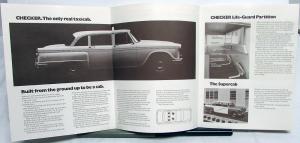 1973 1974 Checker Marathon & Aerobus Dealer Sales Brochure