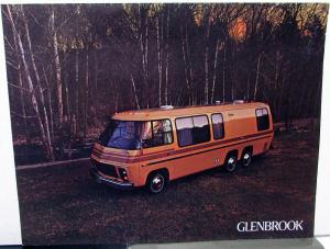 1976 GMC MotorHome RV Dealer Sales Brochure Glenbrook Model Original