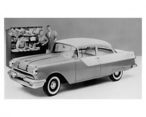 1955 Pontiac Chieftain Two-Door Hardtop Press Photo 0027